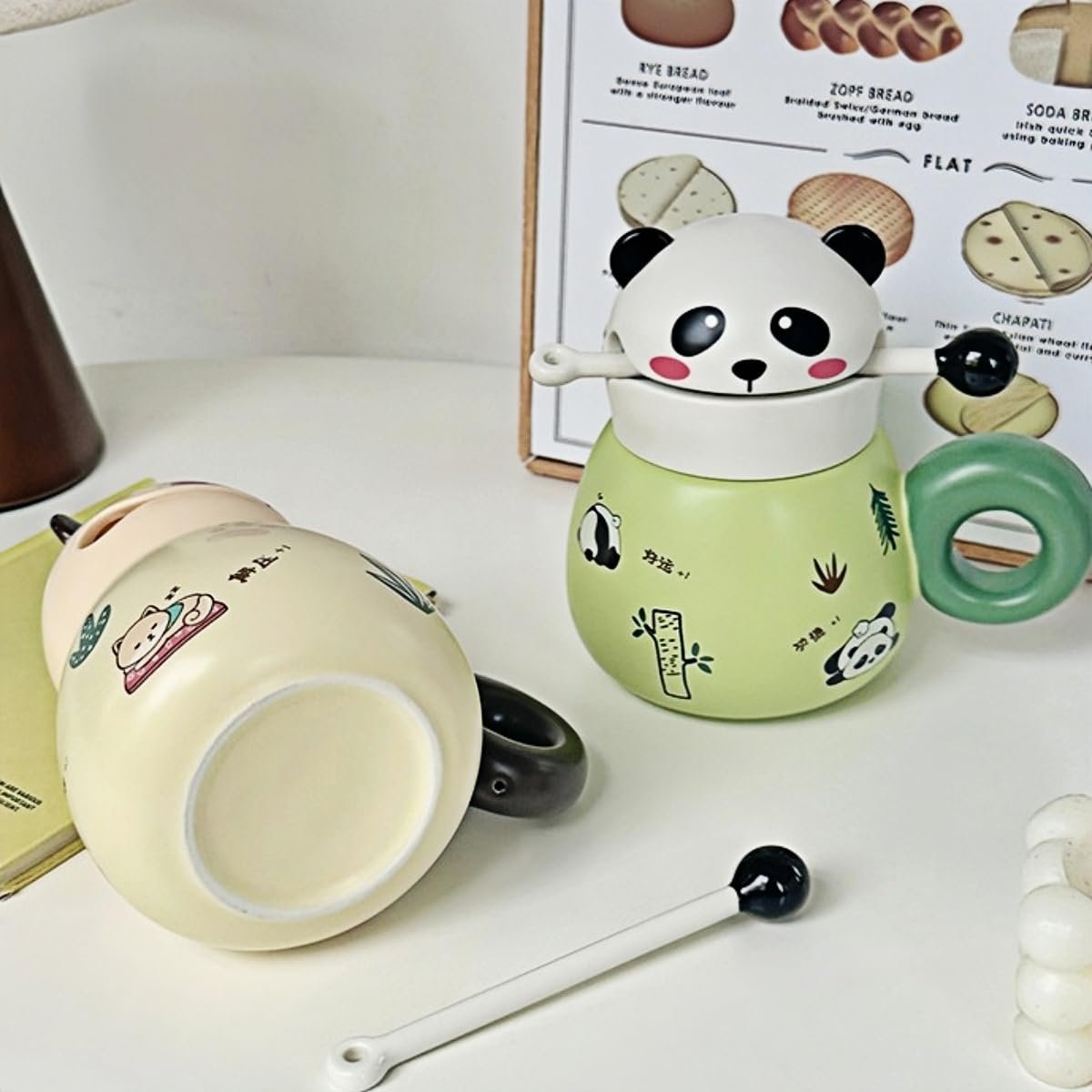 Керамическая Кружка Merit Panda 500 мл, фото №6