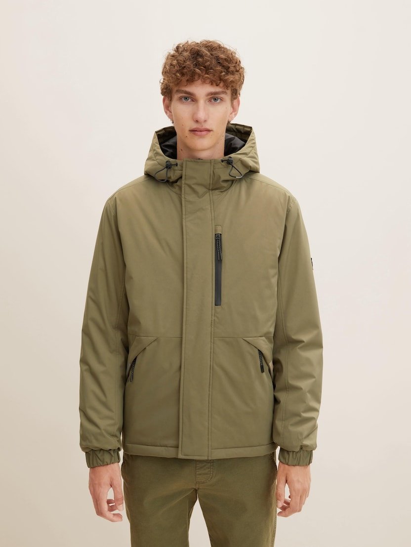 Куртка Tom Tailor 1032432-10415 Technical jacket Хаки L, фото №1