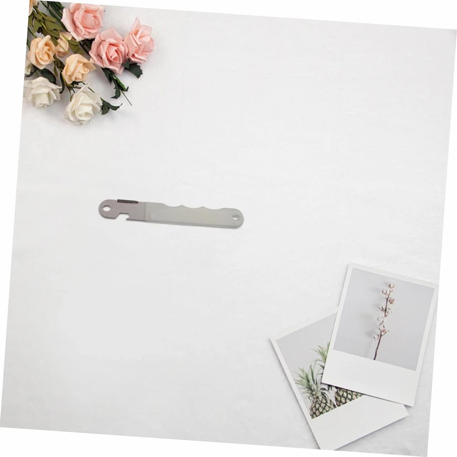 Многофункциональная точилка для ножей ножниц крючков и долот Белый пластик, фото №7