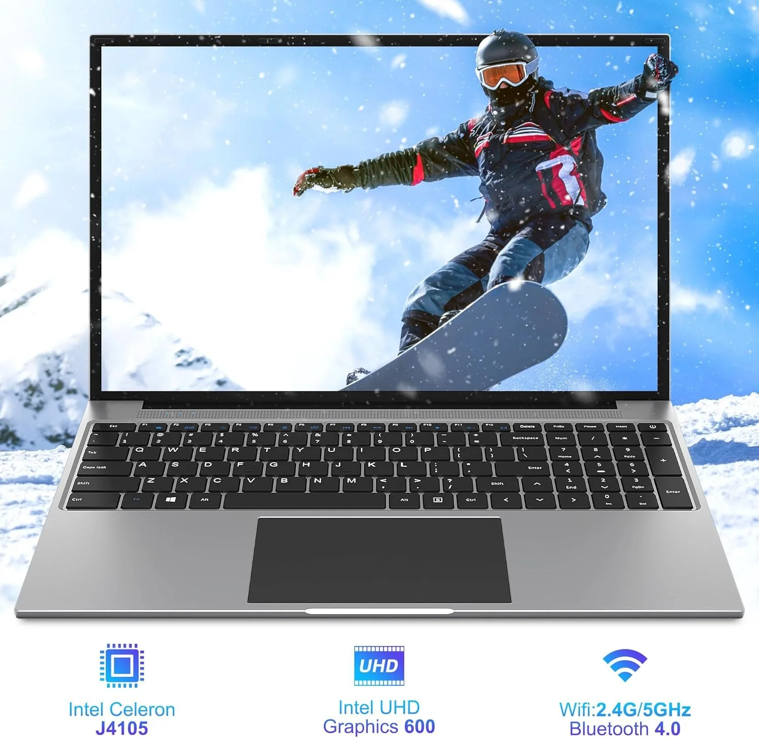 Ноутбук 16" Jumper EZbook S5 Max Intel Celeron J4105 RAM 4GB SSD 128GB Windows 11, фото №1 Ноутбук 16" Jumper EZbook S5 Max Intel Celeron J4105 RAM 4GB SSD 128GB Windows 11, фото №1