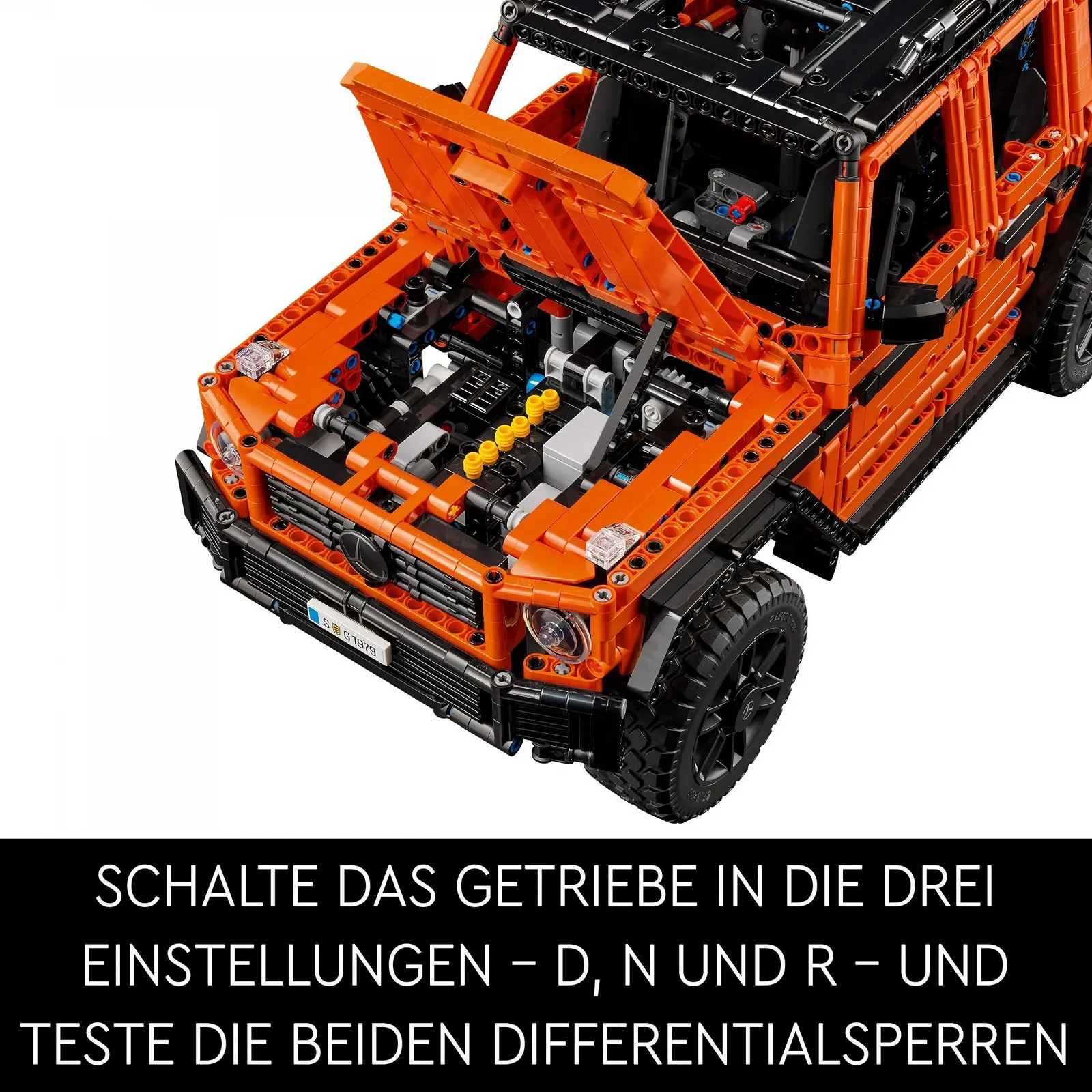 Конструктор LEGO Technic Mercedes-Benz G 500 Professional Line, характеристики, цвет, фото №6