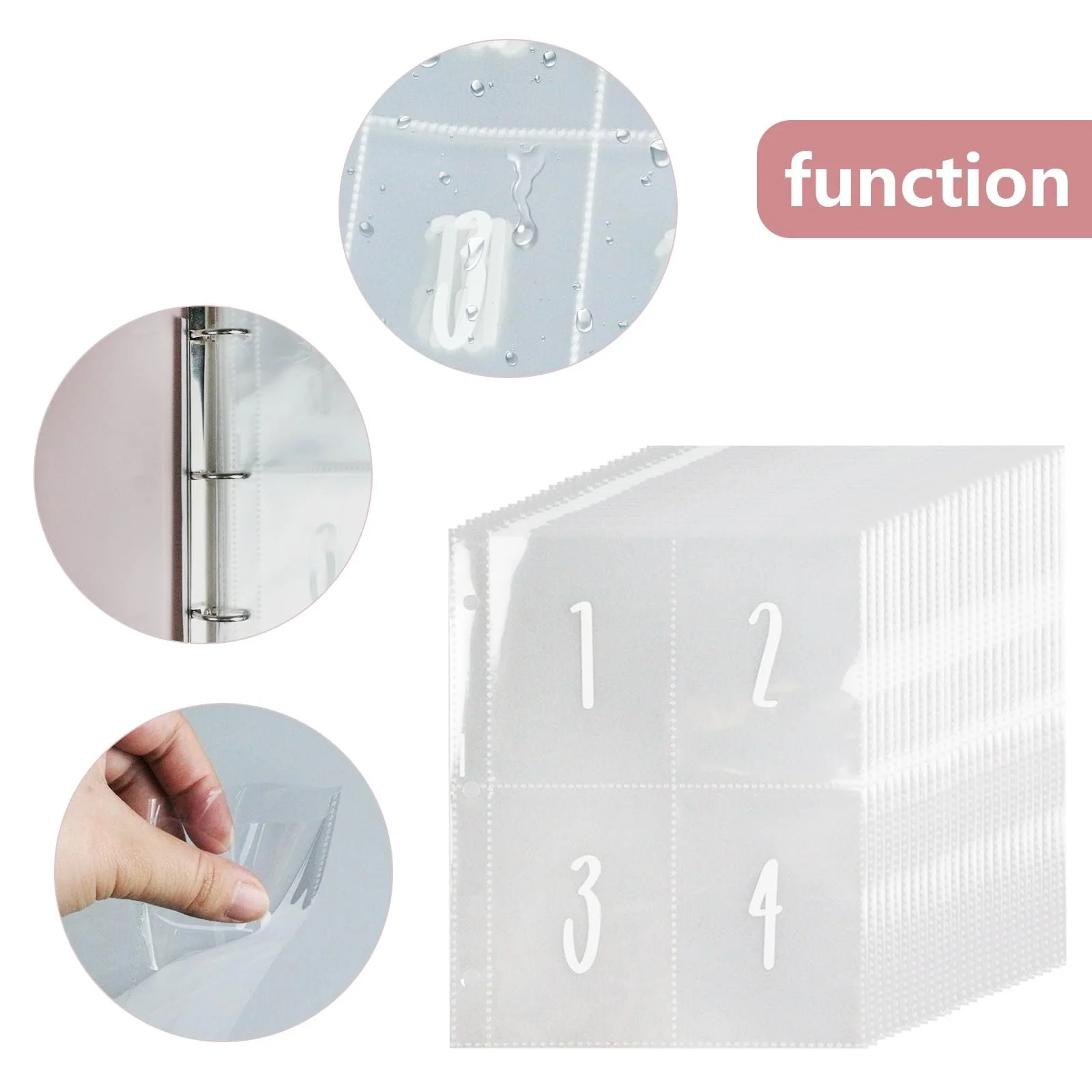 Скарбничка з лічильником багаторазова папка A5 PU шкіра, фото №5