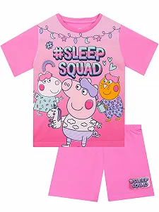 Купить Пижама Peppa Pig Короткая пижама для девочек Летняя детская пижама - Фото 1 Пижама Peppa Pig Короткая пижама для девочек Летняя детская пижама - Фото 1