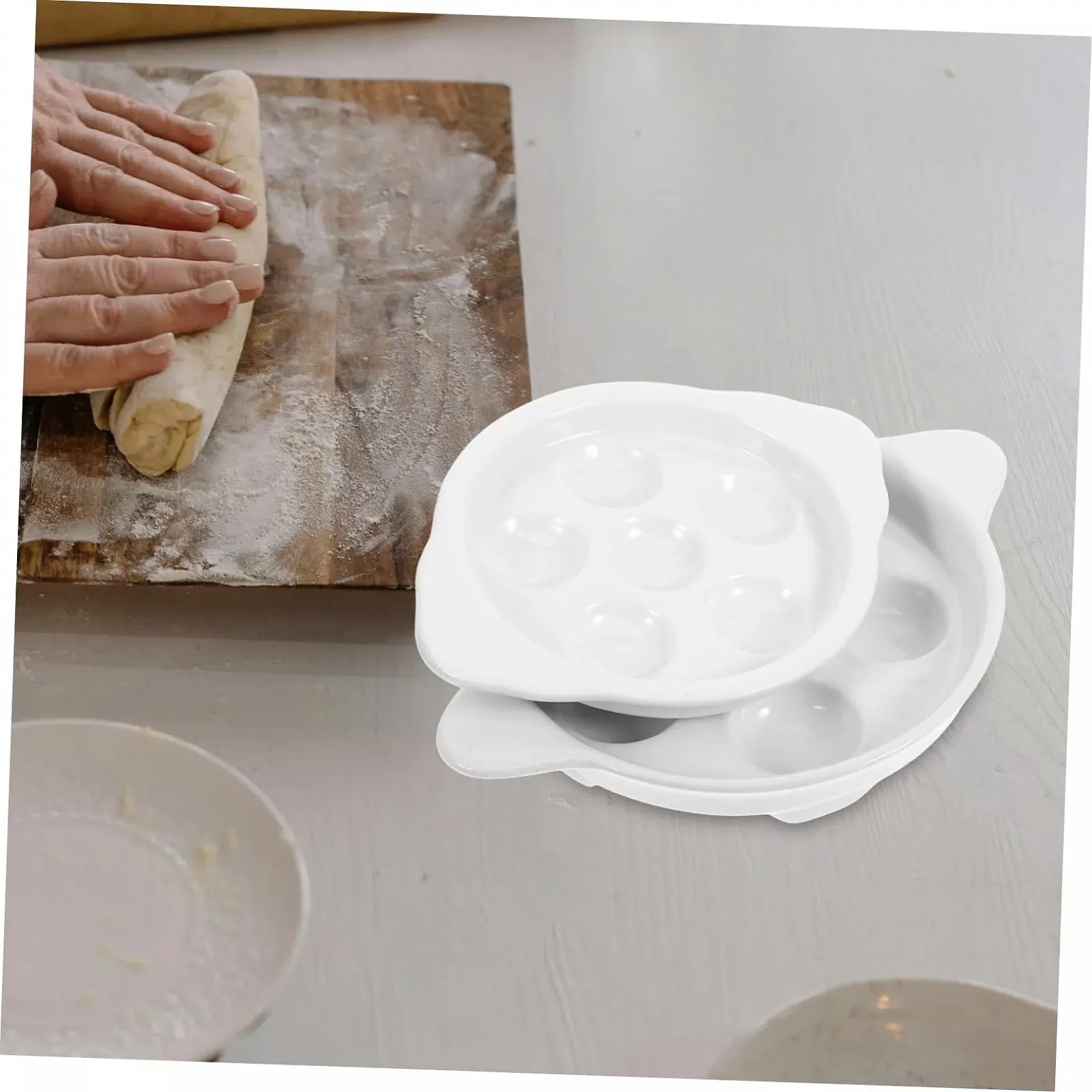 Форма для запікання равликів керамічна 2 шт. жаростійка, фото №7 Форма для запікання равликів керамічна 2 шт. жаростійка, фото №7