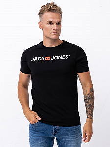 Футболка Jack&Jones LOGO TEE SS CREW NECK 3PK MP 12191330 Чёрный S synthetic.ua - Фото 1
