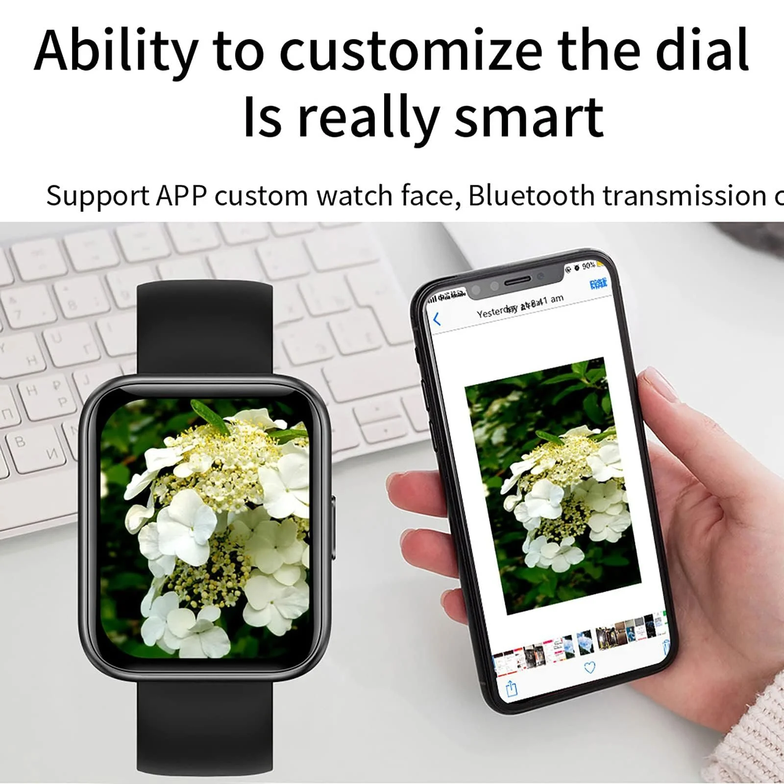 Смарт-часы с возможностью совершения звонков через динамик, 1,7-дюймовый сенсорный экран, прямое соединение с Bluetooth-наушниками, беспроводные, хранение музыки, поддержка Whatsapp, фитнес-трекер, измерение кровяного давления, монитор сердечного ритма, шагомер, спортивные часы, черные, фото №7 Смарт-часы с возможностью совершения звонков через динамик, 1,7-дюймовый сенсорный экран, прямое соединение с Bluetooth-наушниками, беспроводные, хранение музыки, поддержка Whatsapp, фитнес-трекер, измерение кровяного давления, монитор сердечного ритма, шагомер, спортивные часы, черные, фото №7