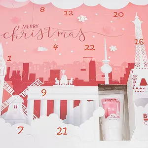 Адвент-календар BRUBAKER Cosmetics Beauty 2025 - XXL Wellness Різдвяний календар для жінок та дівчат - Фото 1