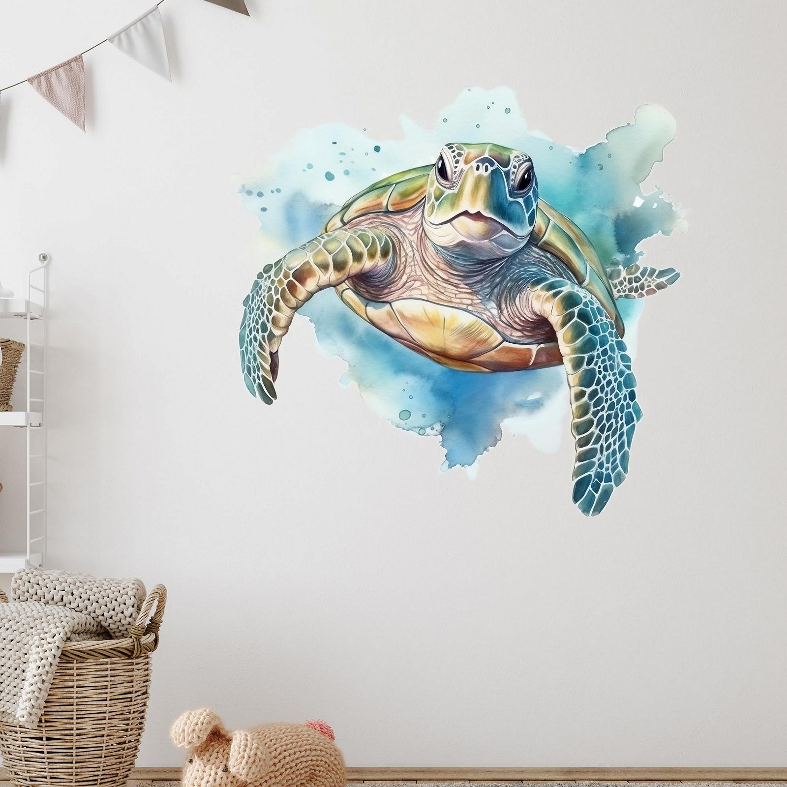 Наклейка на стіну GRAZDesign Turtle 46 x 40 см, фото №4