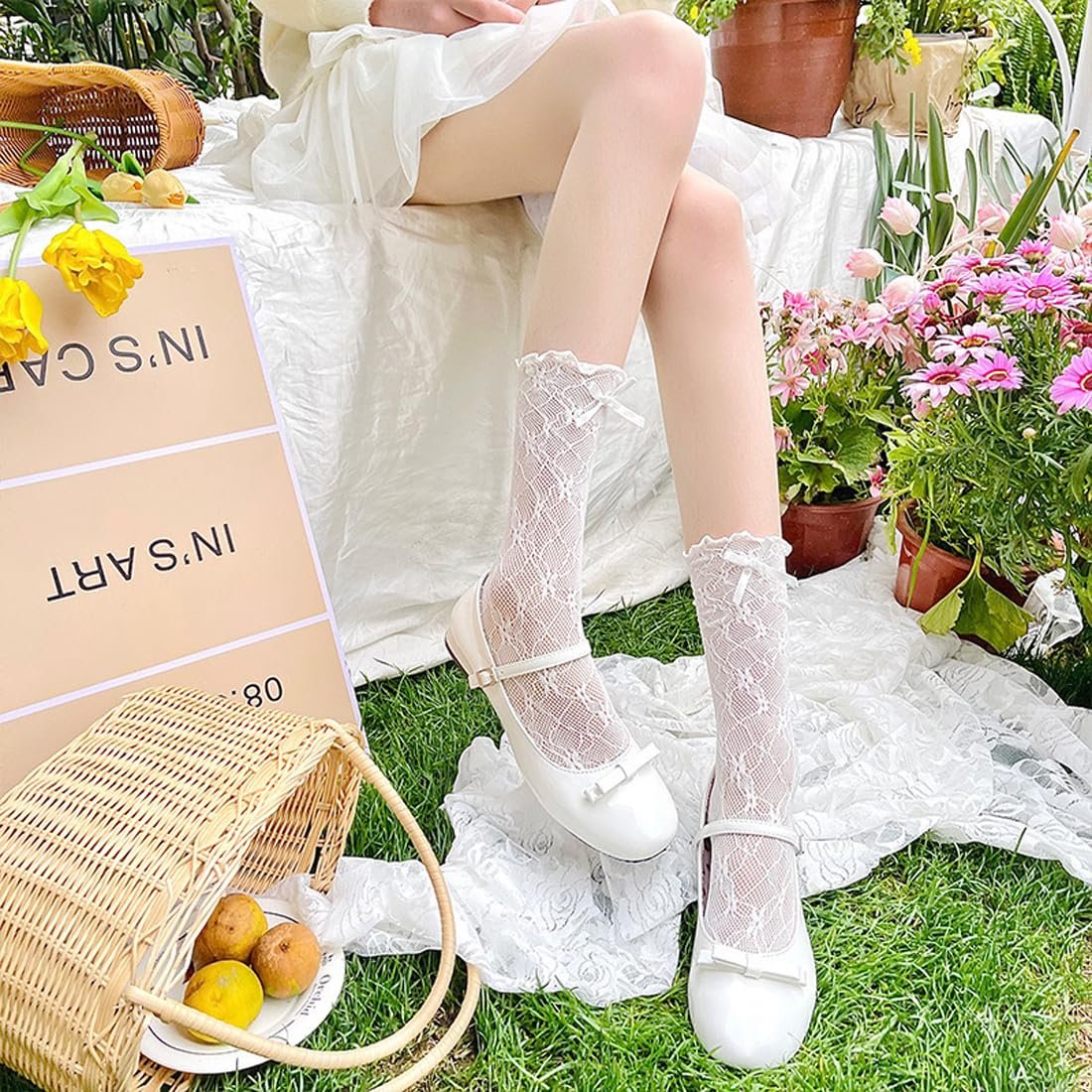 Шкарпетки YUZNA з рюшами Жіночі, фото №6