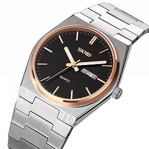 Годинник Skmei 9288 сріблясто-рожево-золотий-чорний synthetic.ua - Фото 1