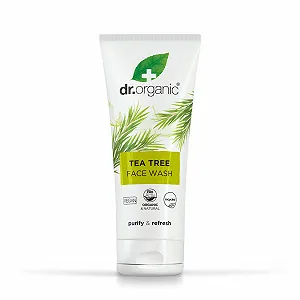 Гель для умывания Dr Organic Tea Tree Очищающий, для проблемной кожи 200 мл - Фото 1