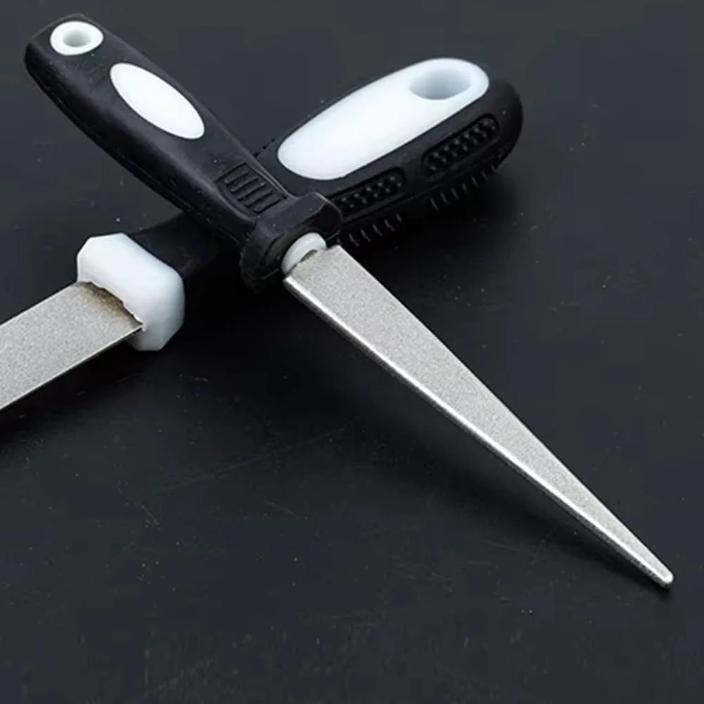 Мусат TsoLay металевий двосторонній для садових інструментів, фото №6