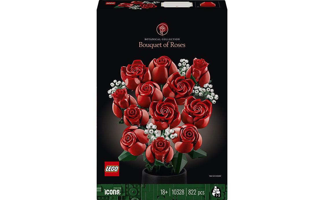 Детский конструктор LEGO Icons Букет роз (10328), фото №1