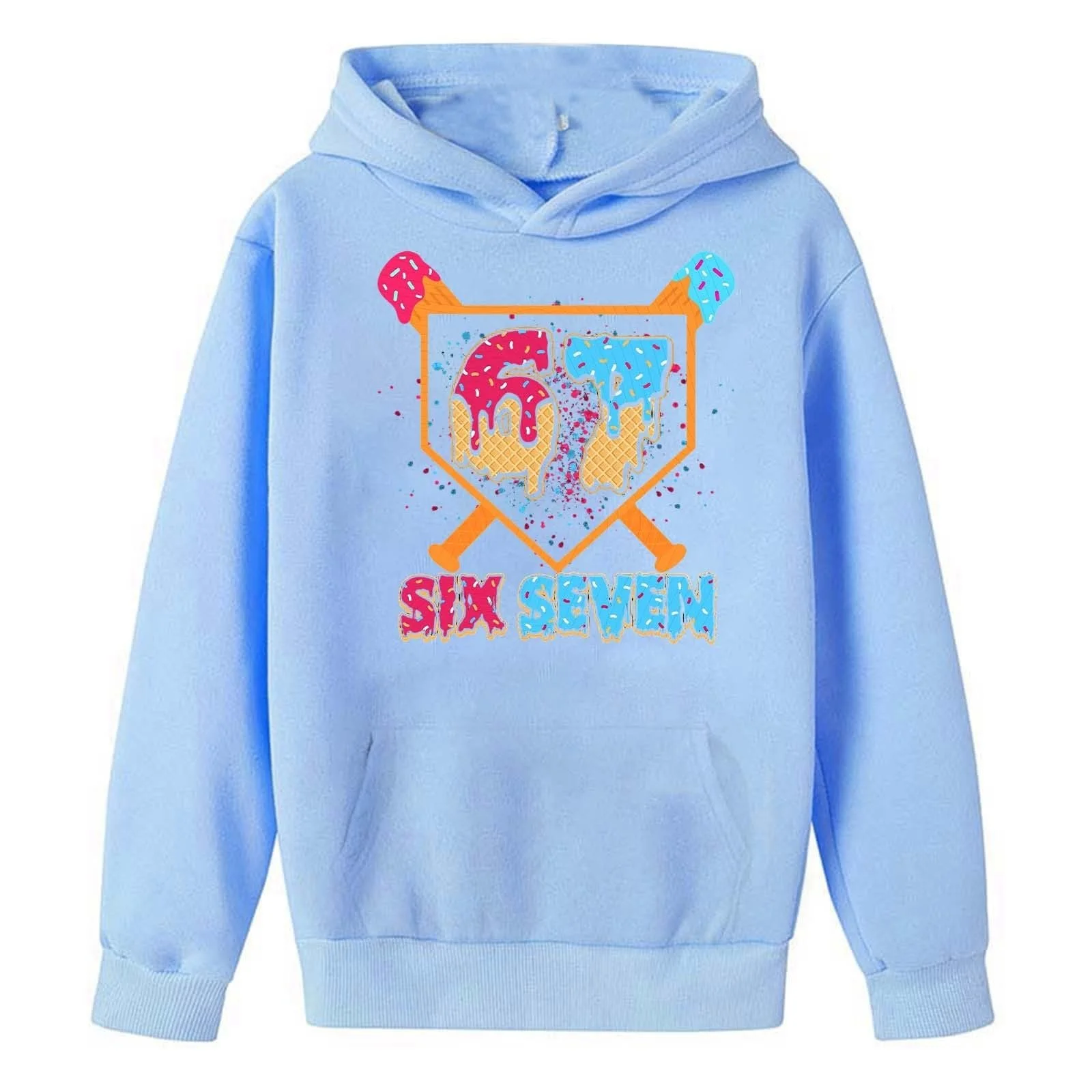 Повсякденна толстовка з довгими рукавами круглим вирізом, фото №4 Повсякденна толстовка з довгими рукавами круглим вирізом, фото №4