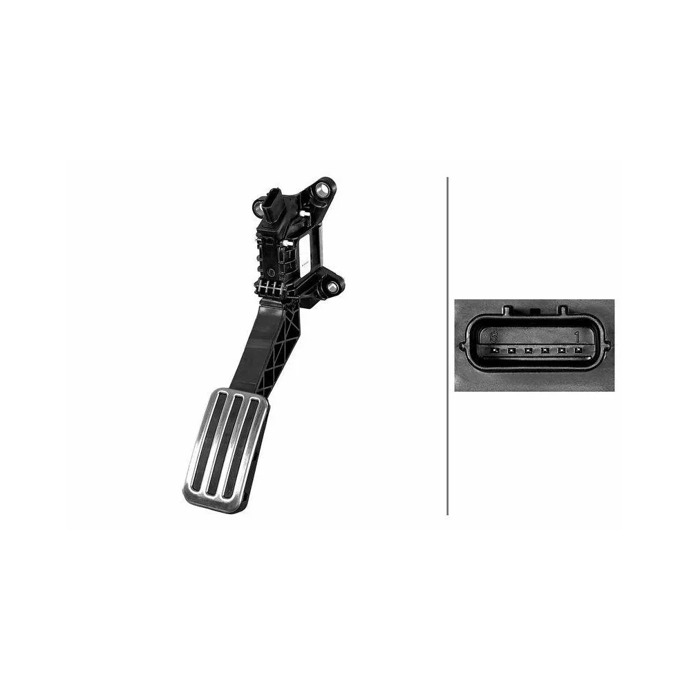 Датчик положения педали акселератора HELLA 6PV 011 673-471 для HONDA, фото №1