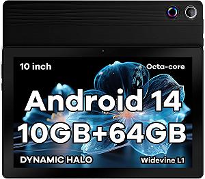 Планшет 10.1" WQPLO A10 (3+7)/64Gb 4G 8 ядер Android 14 5000 mAh Чорний - Фото 1