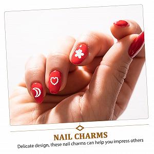 2 коробки Аксессуары для ногтей Камни для ногтей Украшения для ногтей Подвески для ногтей для женского маникюра Пластик synthetic.ua - Фото 1