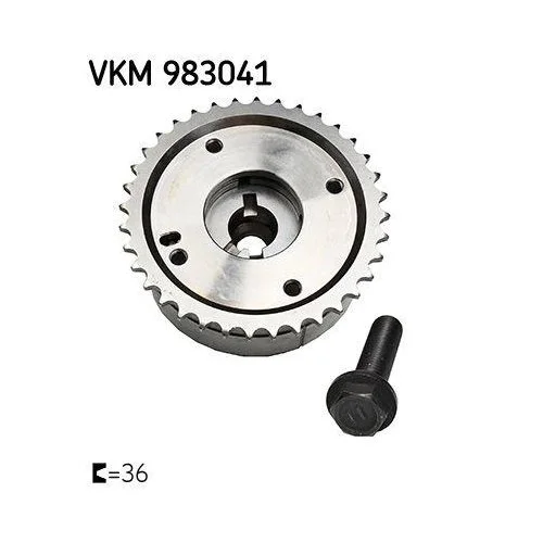 Фазорегулятор розподільного вала SKF VKM 983041 для TOYOTA сторона впуску, фото №2 Фазорегулятор розподільного вала SKF VKM 983041 для TOYOTA сторона впуску, фото №2