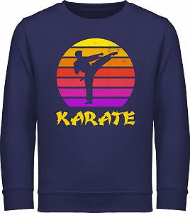 Джемпер Shirtracer Спортивная одежда для мальчиков и девочек Karate Retro Sun - Фото 1