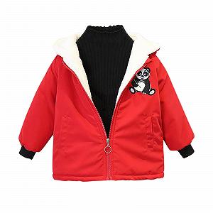 Детская зимняя куртка Generisch С длинными рукавами, капюшоном Для улицы Повседневная одежда - Фото 1