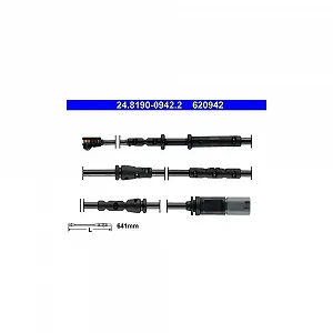Датчик износа тормозных колодок ATE 24.8190-0942.2 для BMW MINI задняя ось - Фото 1