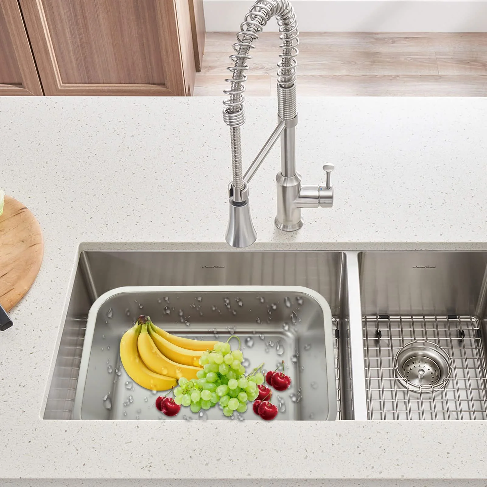Миска для мытья и смешивания ASelected 304 Stainless Steel 10 л Прямоугольная 33 x 24 x 15 см, фото №5 Миска для мытья и смешивания ASelected 304 Stainless Steel 10 л Прямоугольная 33 x 24 x 15 см, фото №5