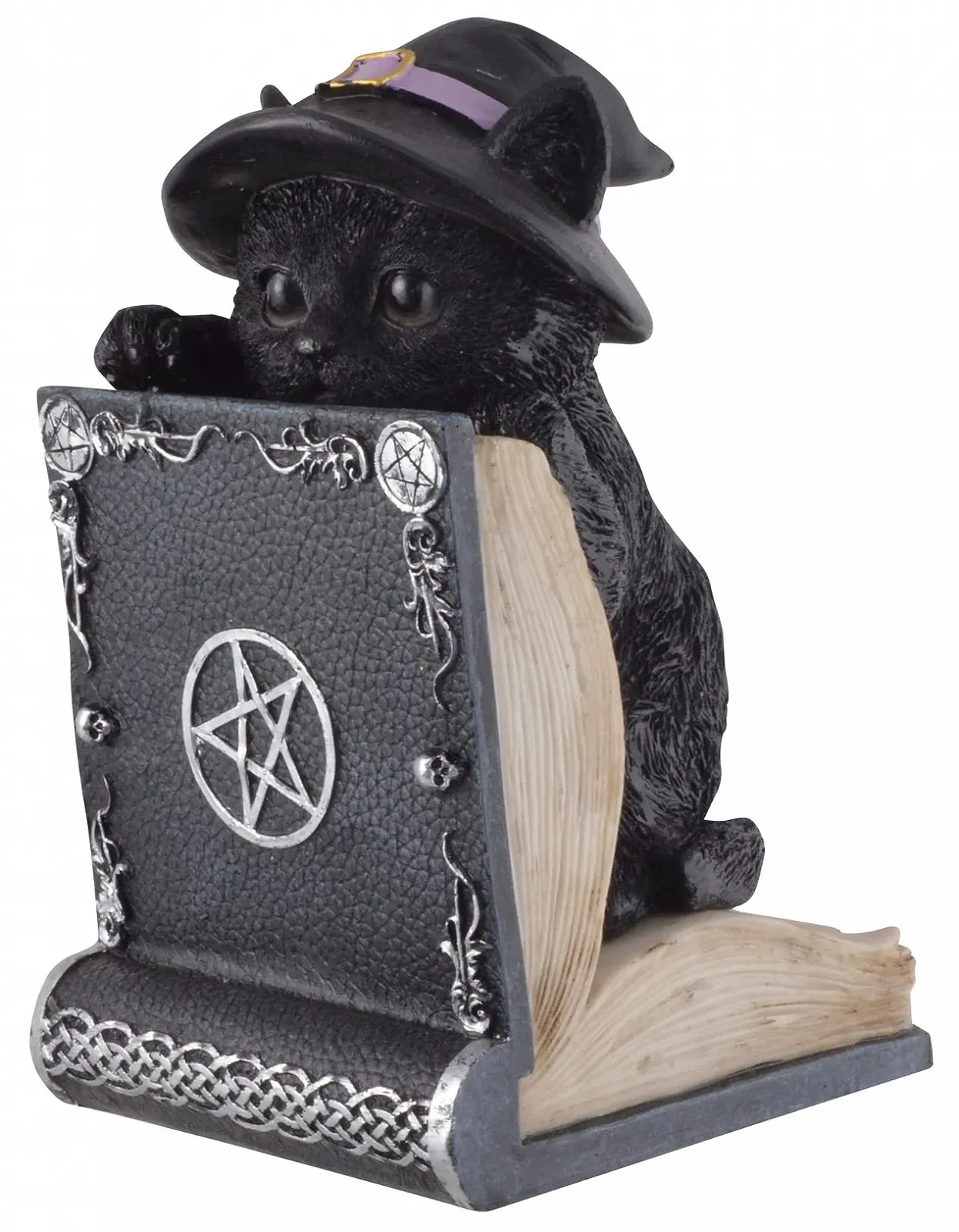 Держатель для книг VOGLER Ведьмины коты в шляпе 1 пара Черный Фарфор, фото №5 Держатель для книг VOGLER Ведьмины коты в шляпе 1 пара Черный Фарфор, фото №5