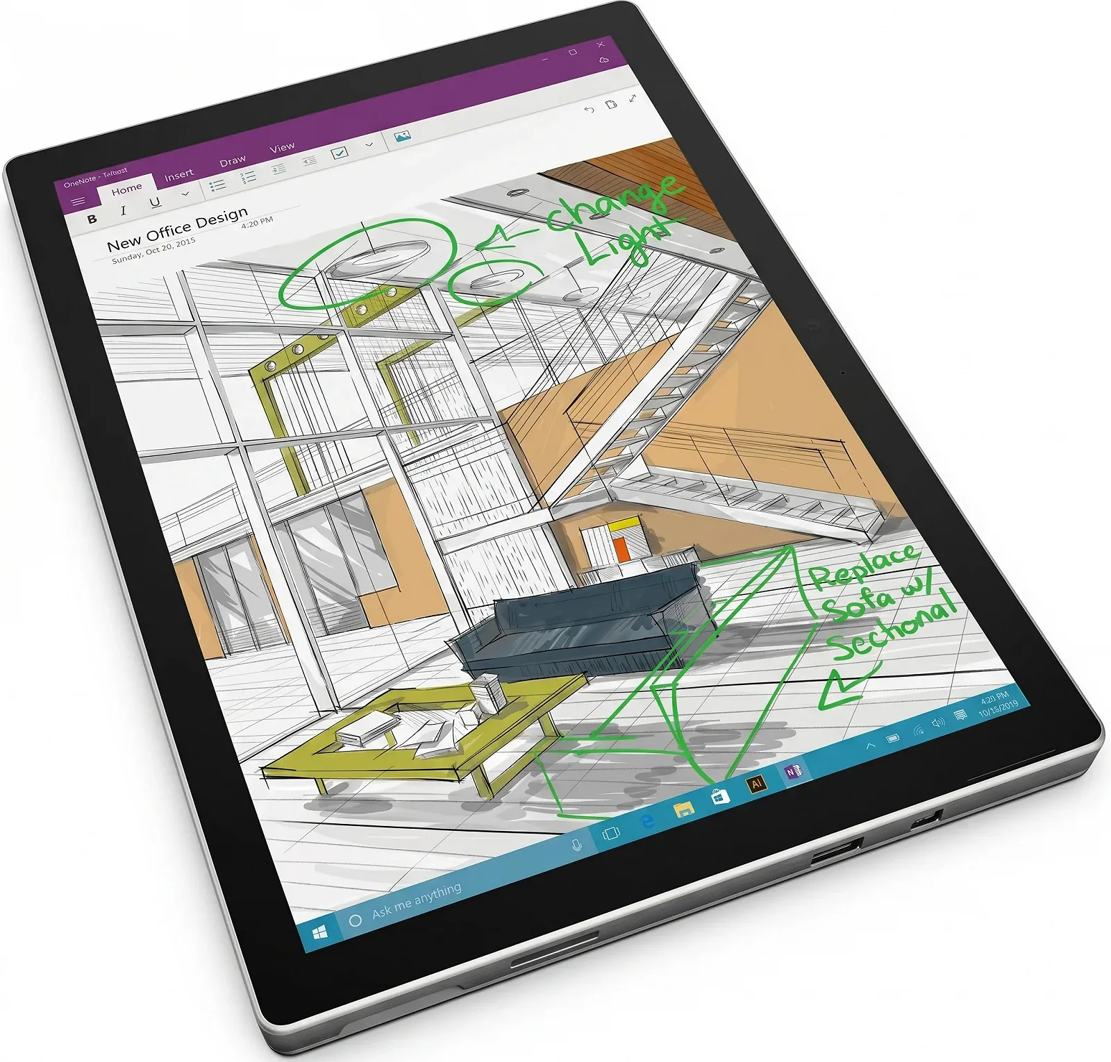 Планшет 12.3" 2K Microsoft Surface Pro 4 Intel Core i7 RAM 8GB SSD 256GB Win11 Магниевый корпус Серебристый, фото №4