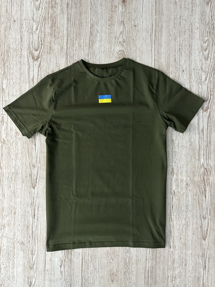 Футболка хакі Прапор України RD194, фото №4