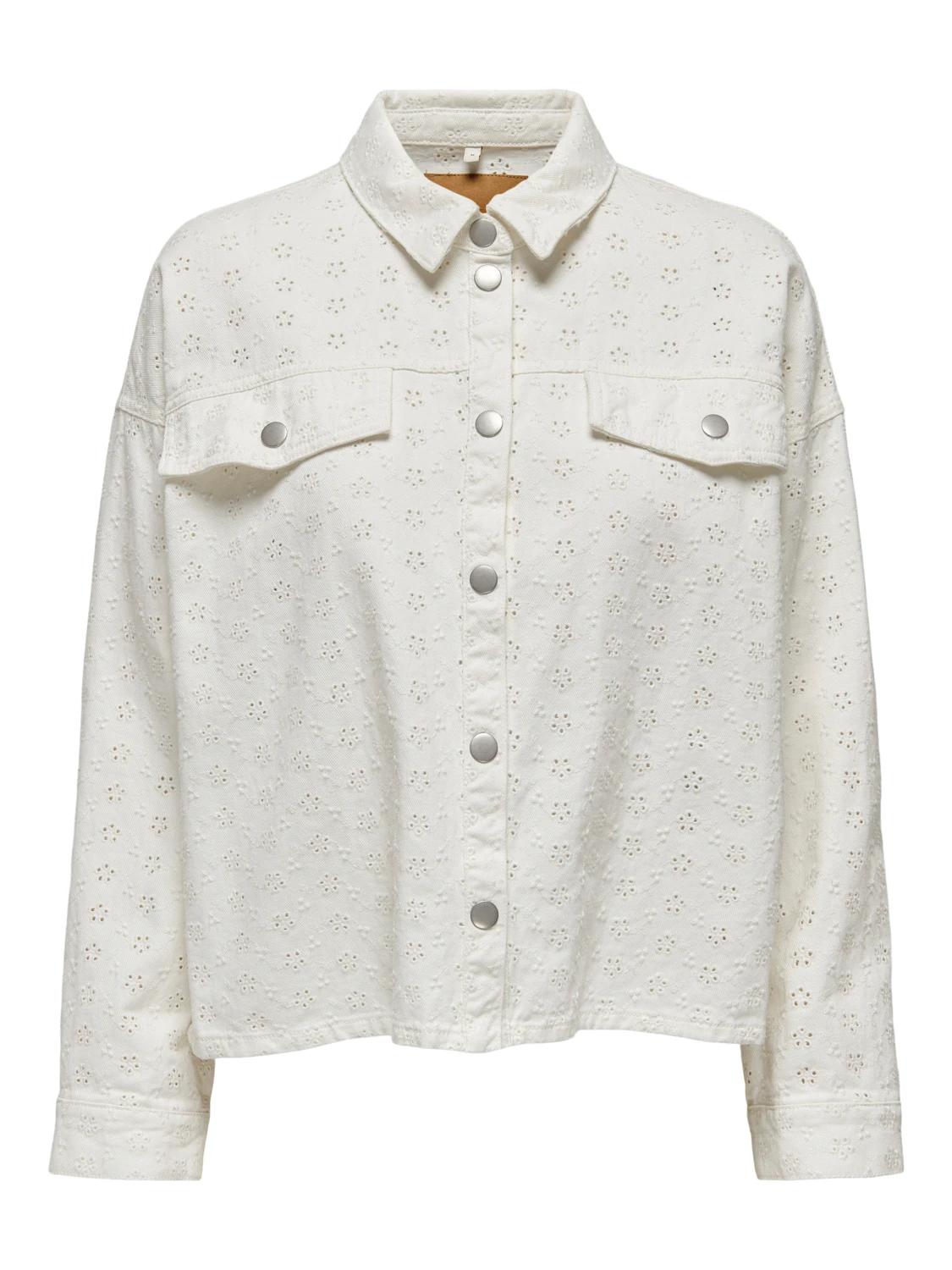 Рубашка ONLY ONLUMA-TERESE L/S EMB PNT 15291494 Белый S, фото №5