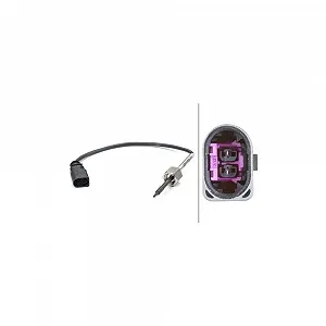 Датчик температури відпрацьованих газів HELLA 6PT 014 494-161 AUDI VW HITACHI - Фото 1