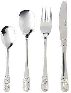 Купити Набір дитячих столових приборів Bambino, без нікелю - Фото 1 Набір дитячих столових приборів Bambino, без нікелю - Фото 1