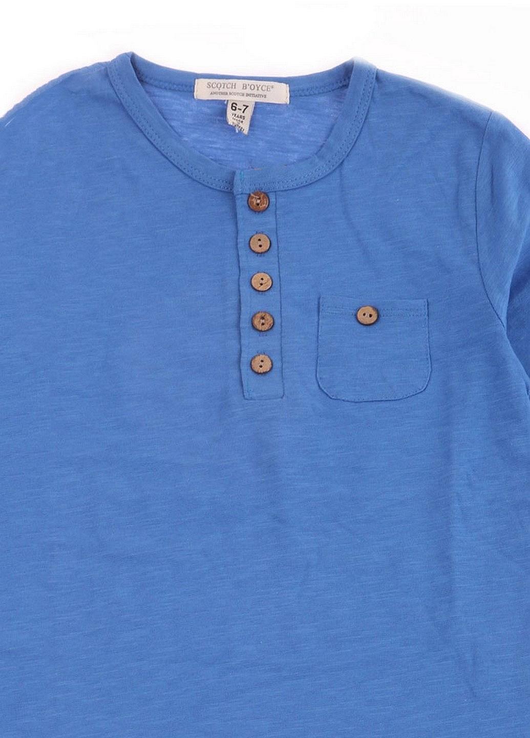 Лонгслив Scotch B'oyce 7-8 Y Синий (SN-1223-Blue), фото №2