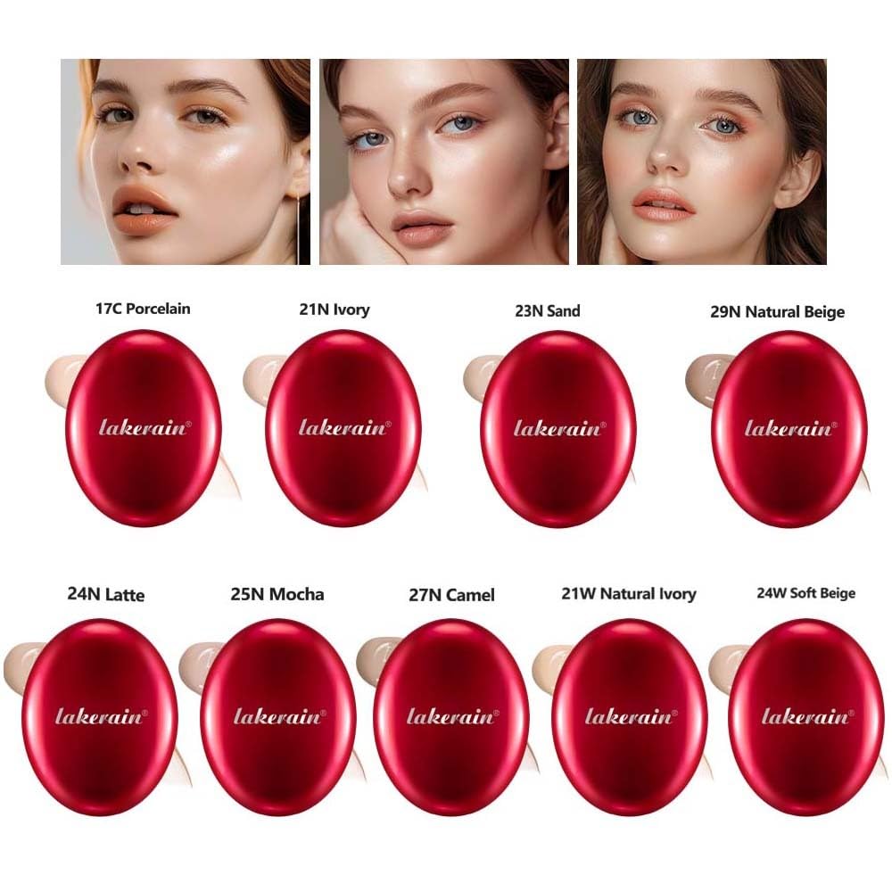 Кушон Lakerain Mask Fit Red 9 Type Полуматовый Натуральный эффект (24N, 1), фото №2 Кушон Lakerain Mask Fit Red 9 Type Полуматовый Натуральный эффект (24N, 1), фото №2