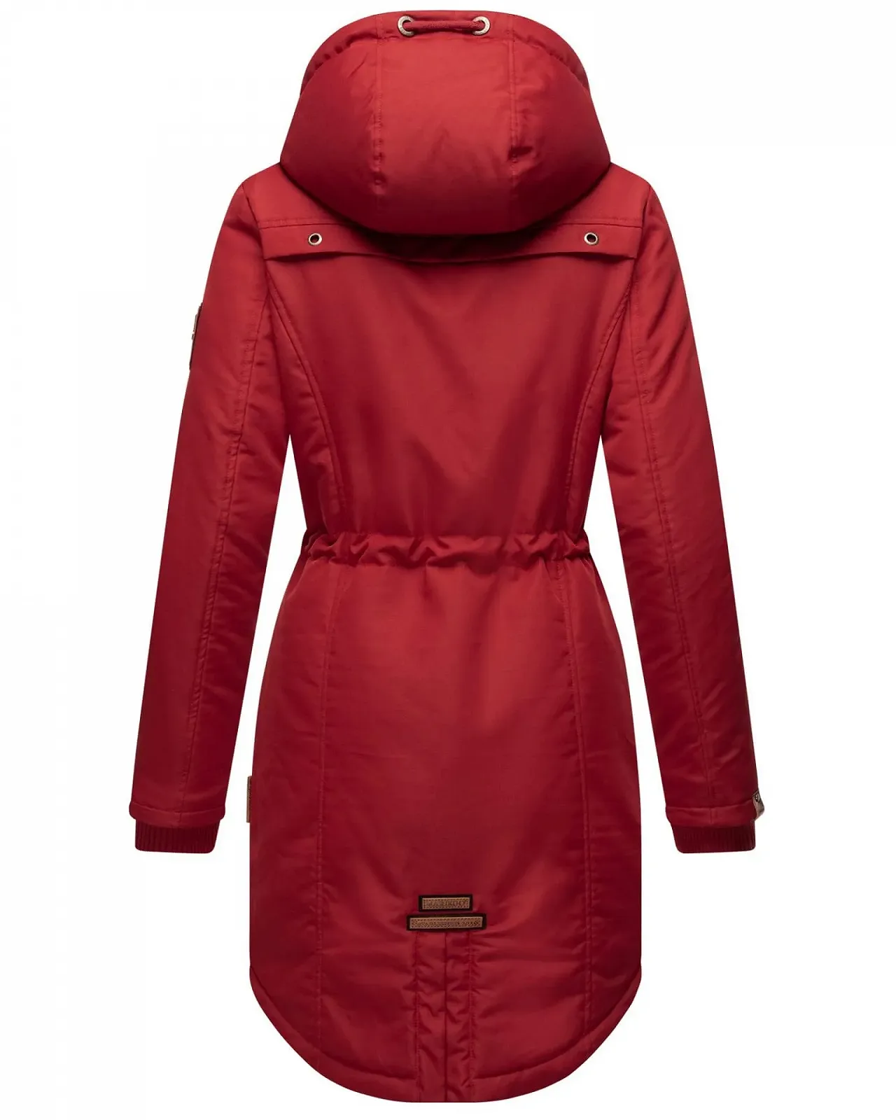 Жіноча зимова куртка Marikoo B807 з теплою підкладкою та капюшоном, фото №5