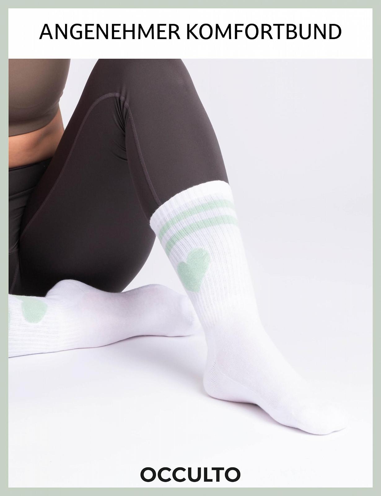 Женские теннисные носки Occulto Heart, 3 пары (Модель: Venus), спортивные носки, фото №4