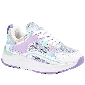 Кроссовки Wojtylko для девочек, удобная, на шнуровке, легкая, мягкая, модная - Фото 1