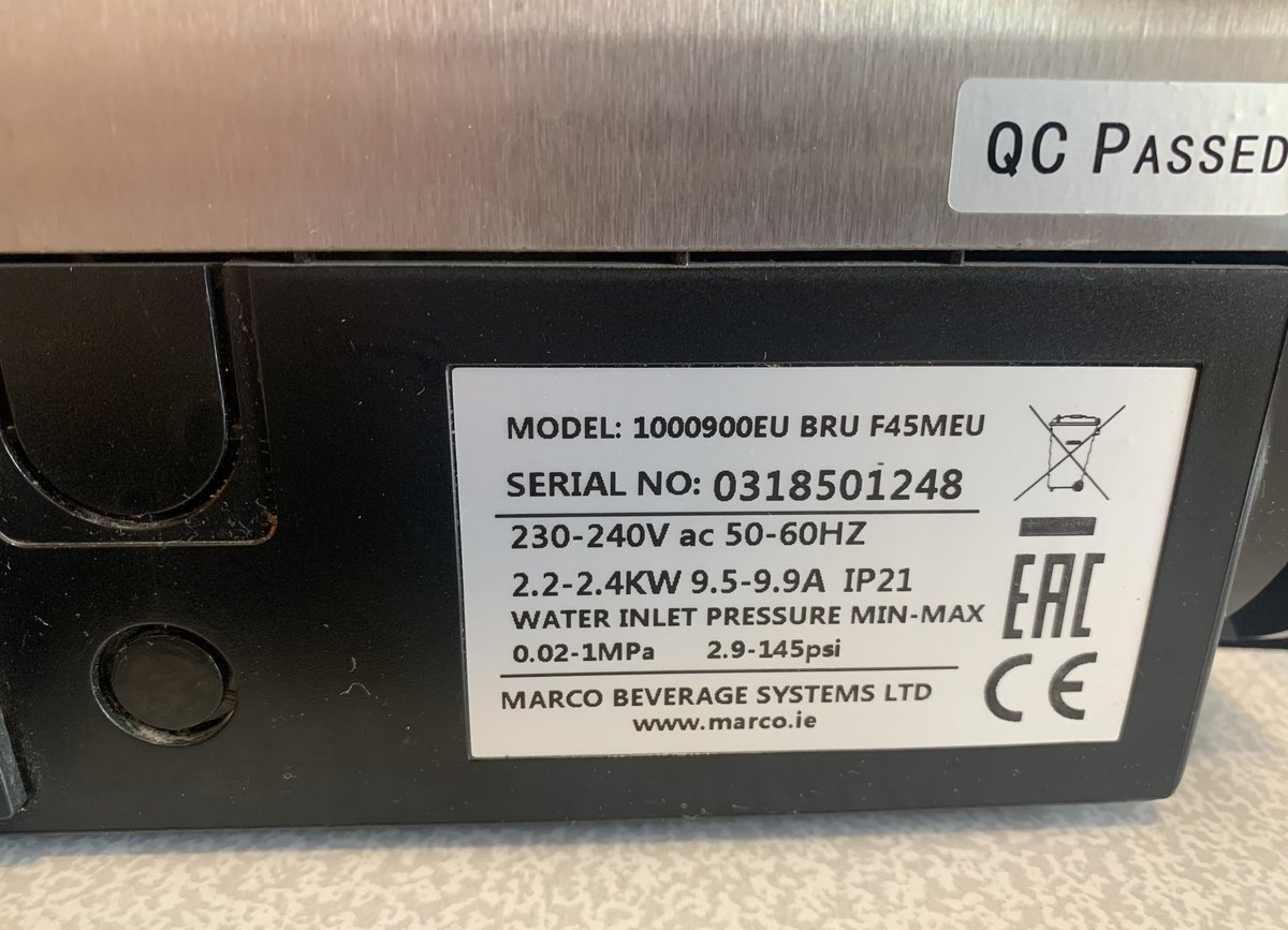 Кавоварка, фільтр-машина Marco BRU-F45M, фото №9