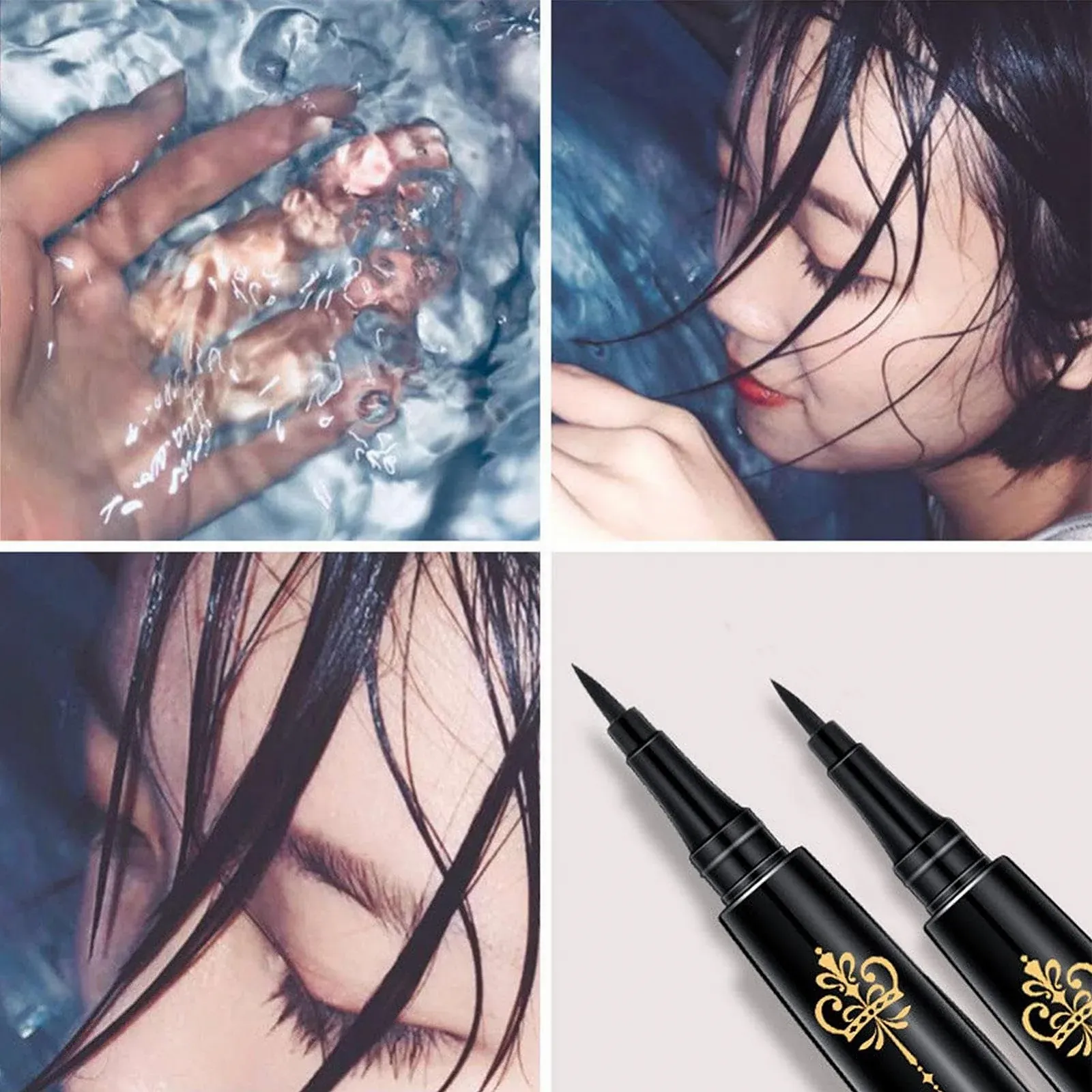 Підводка для очей Puzzlegame Рідка Чорна, фото №7