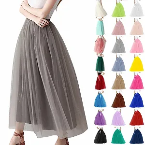 Спідниця-пачка Жіноча Довга synthetic.ua - Фото 1