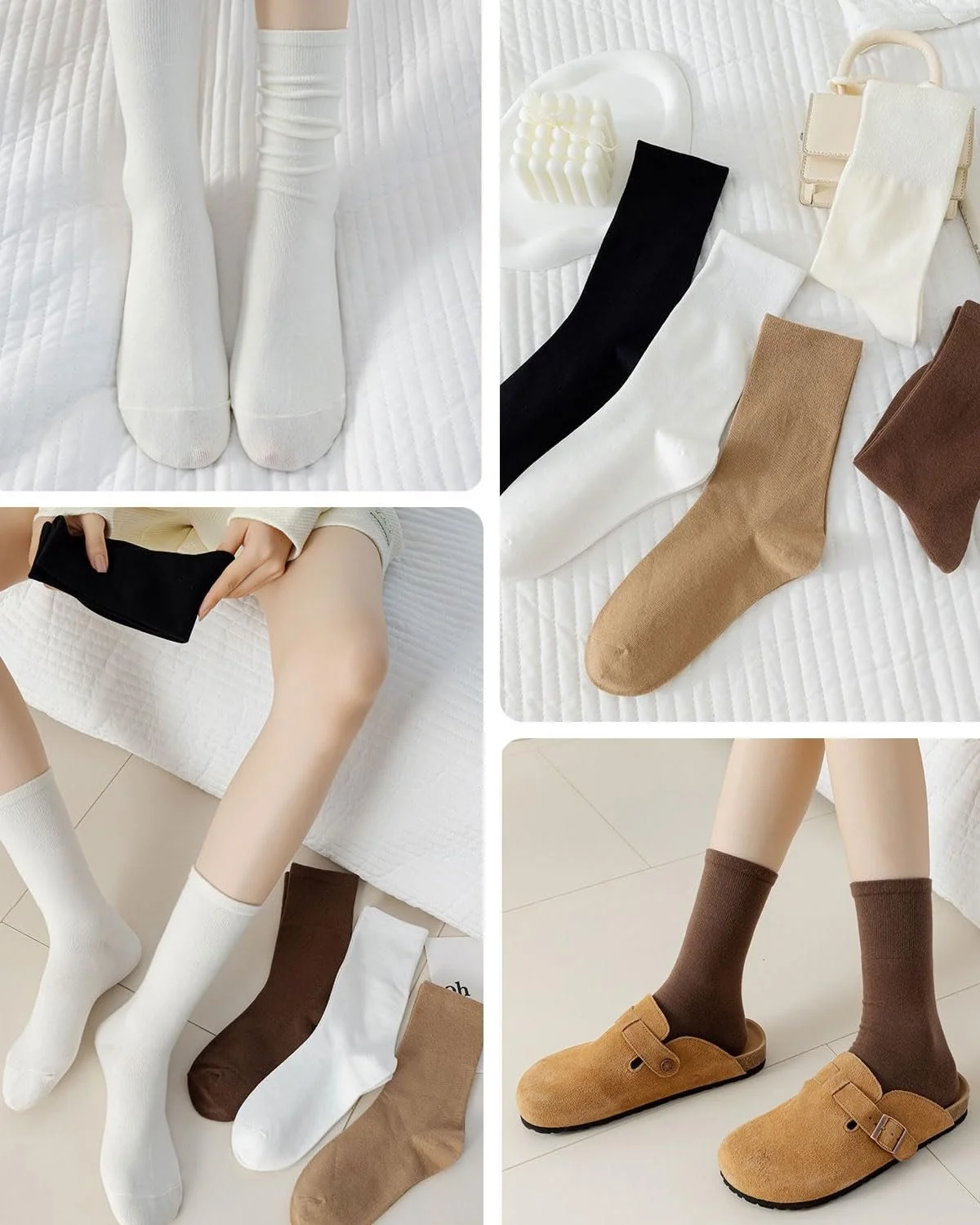 Носки Унисекс Хлопковые Тонкие Носки 5 пар, фото №6