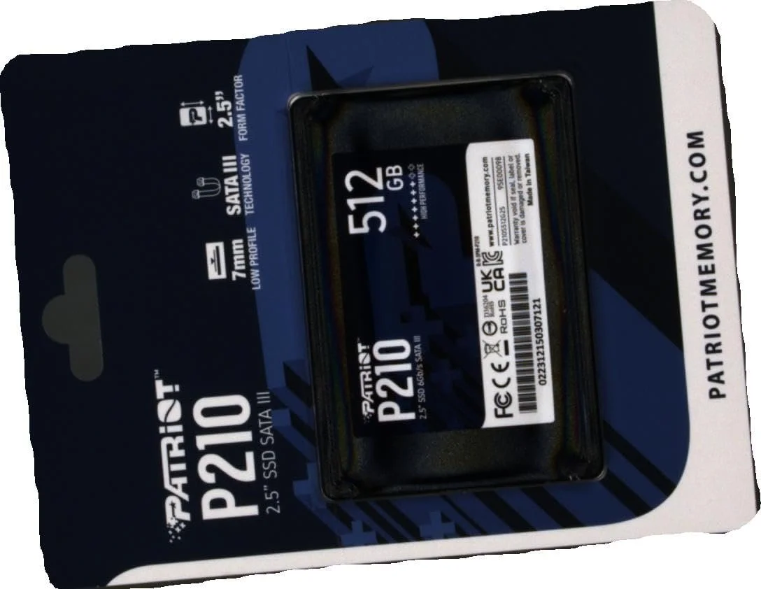 Internal SSD Patriot P210 512GB 2.5" SATA III, фото №7