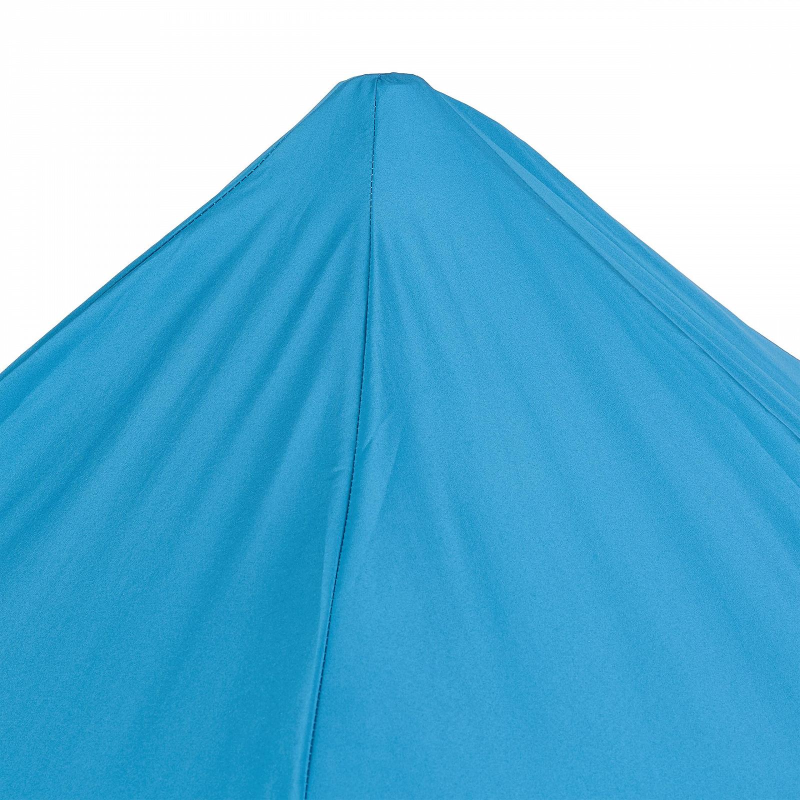 Игровой шатер Relaxdays шестиугольный бирюзовый, 135 x 140 x 140 см, фото №8