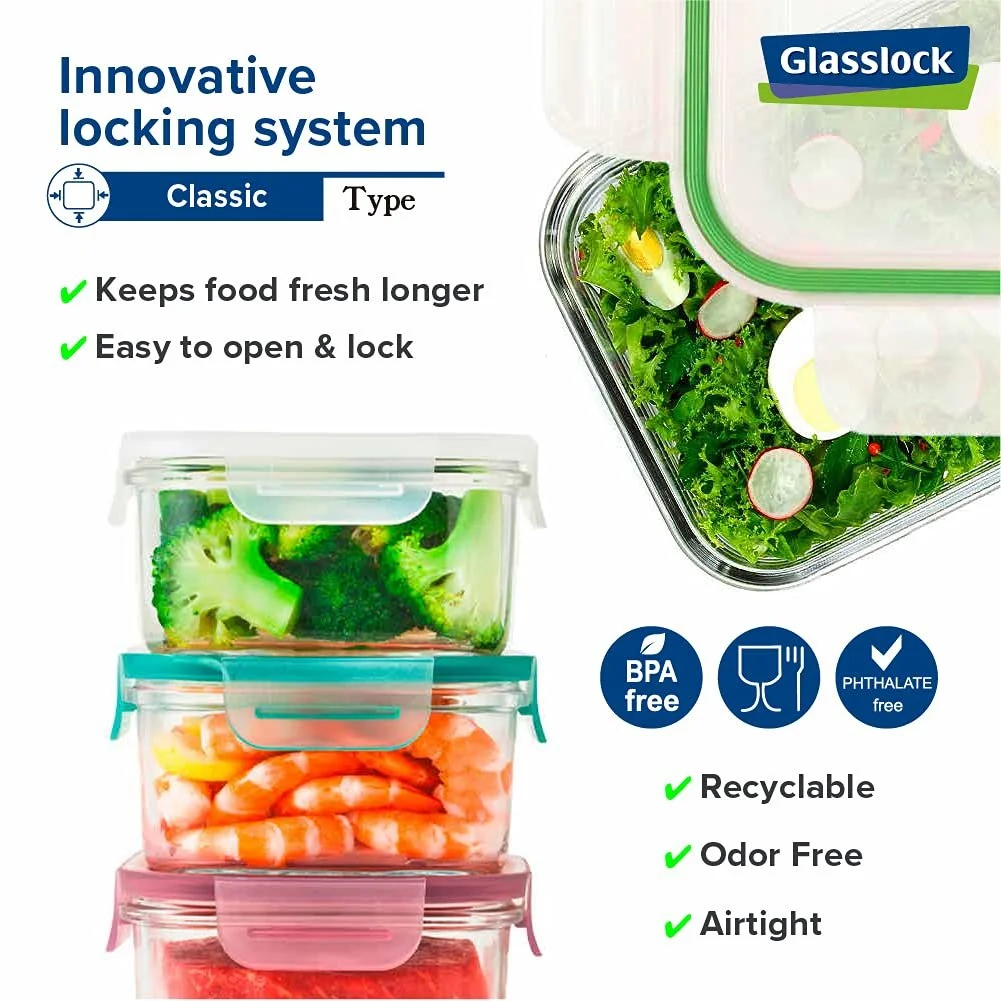 Ємність для Glasslock Secure Seal MCRB-071 24 oz. 715 мл, фото №8 Ємність для Glasslock Secure Seal MCRB-071 24 oz. 715 мл, фото №8