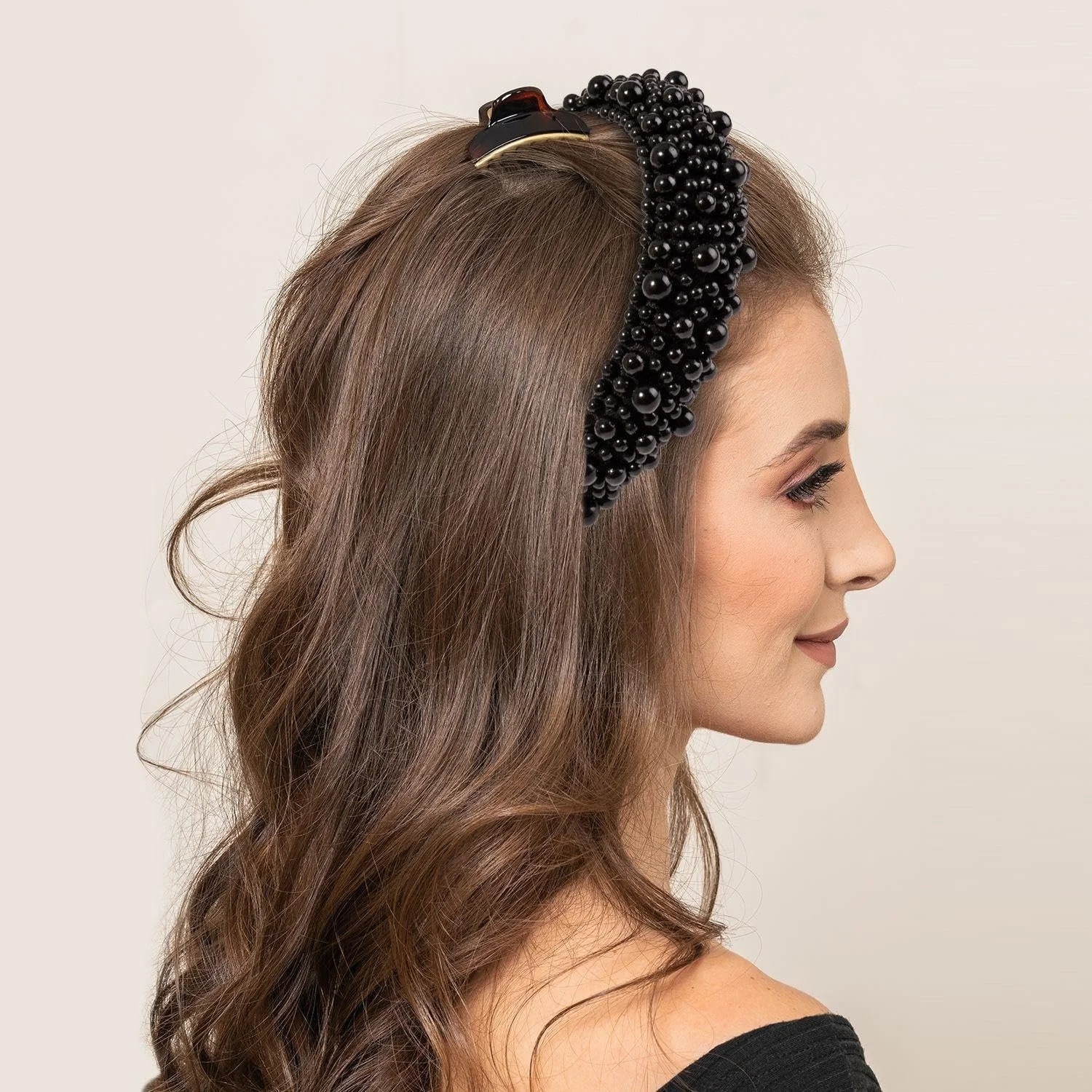 Обруч Модный Черный, фото №6