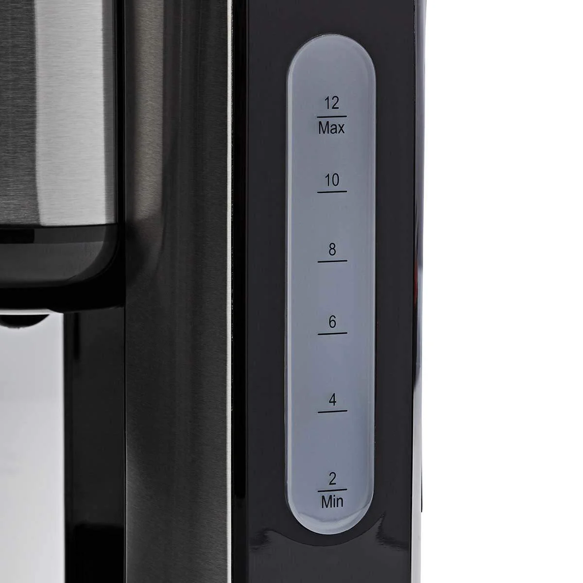 Кофеварка NEDIS KACM210EAL 12 чашек таймер 24 часа нержавеющая сталь, фото №6