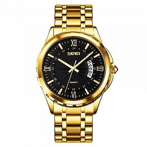 Годинник Skmei 9069GDBK Gold-Black - Фото 1