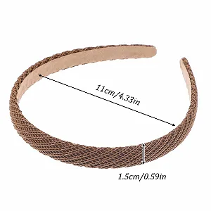 Набор плетеных обручей на голову 4 шт. synthetic.ua - Фото 1