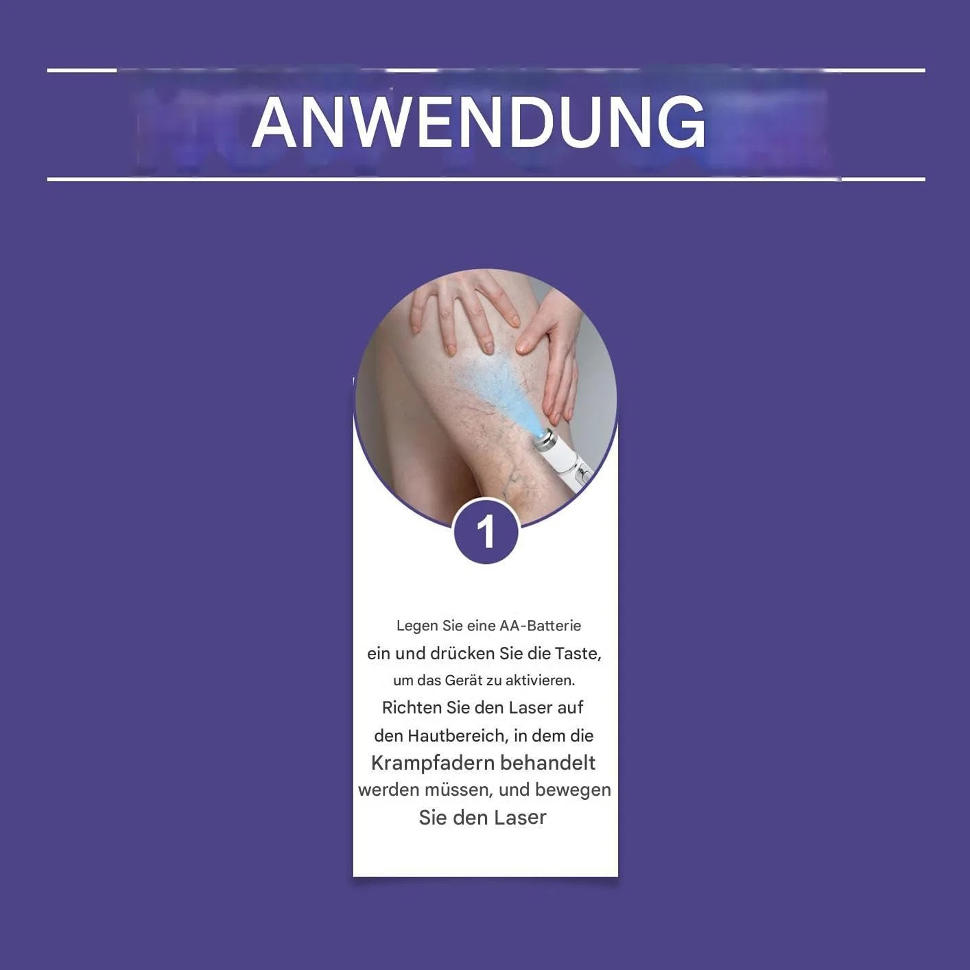 Прибор для удаления сосудистых сеточек Wireless Vein Care Pen беспроводной, фото №5