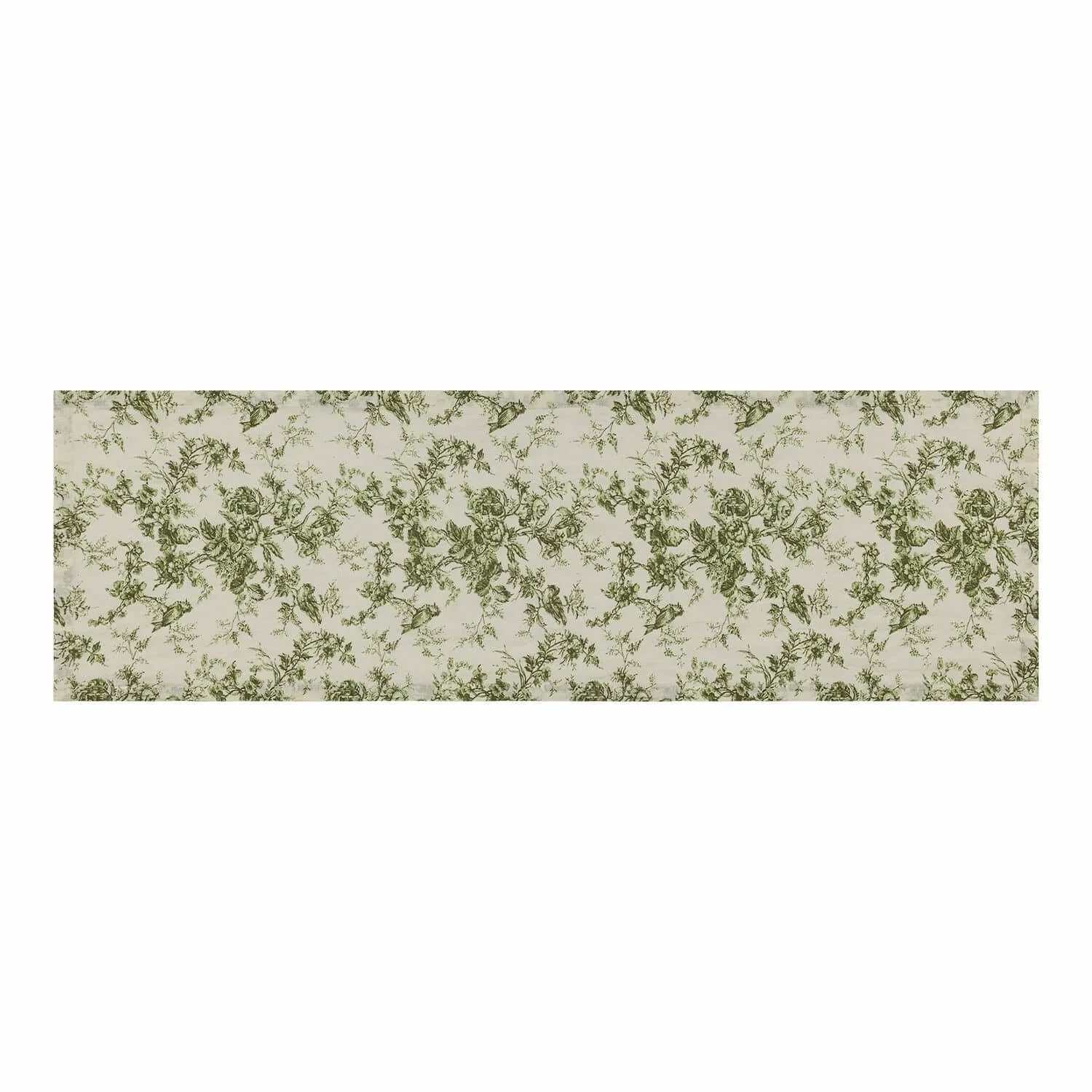 Ранер для столу LOBERON Mercier Country House Style Botanical Green/White, фото №1